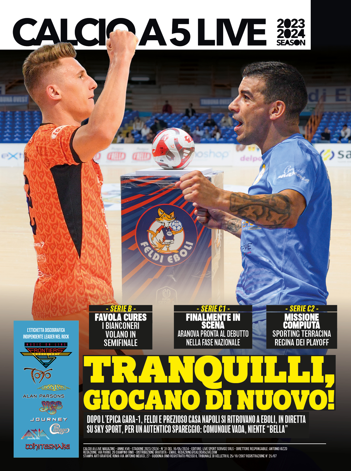 Copertina maschile numero: 31, anno: 2023