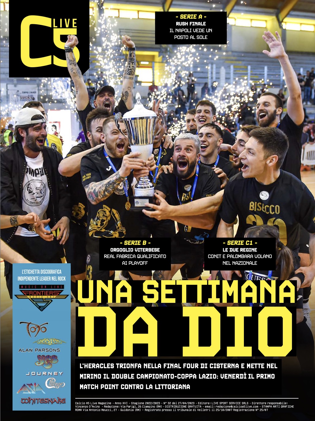 Copertina maschile numero: 32, anno: 2022