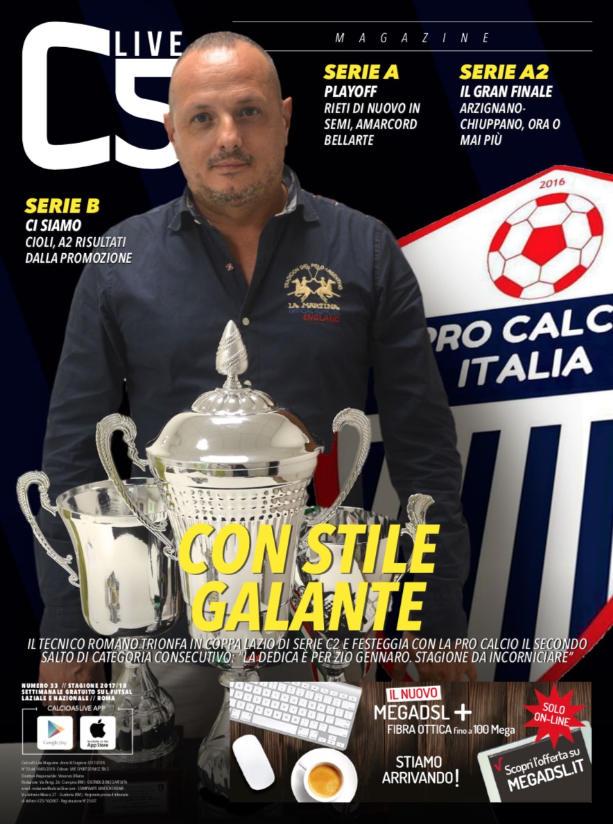Copertina maschile numero: 33, anno: 2017