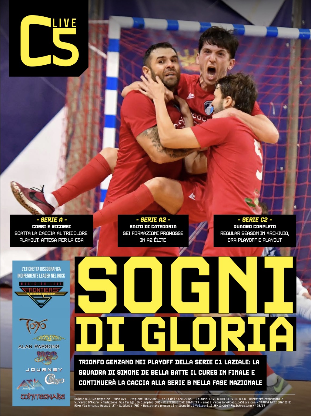 Copertina maschile numero: 34, anno: 2022