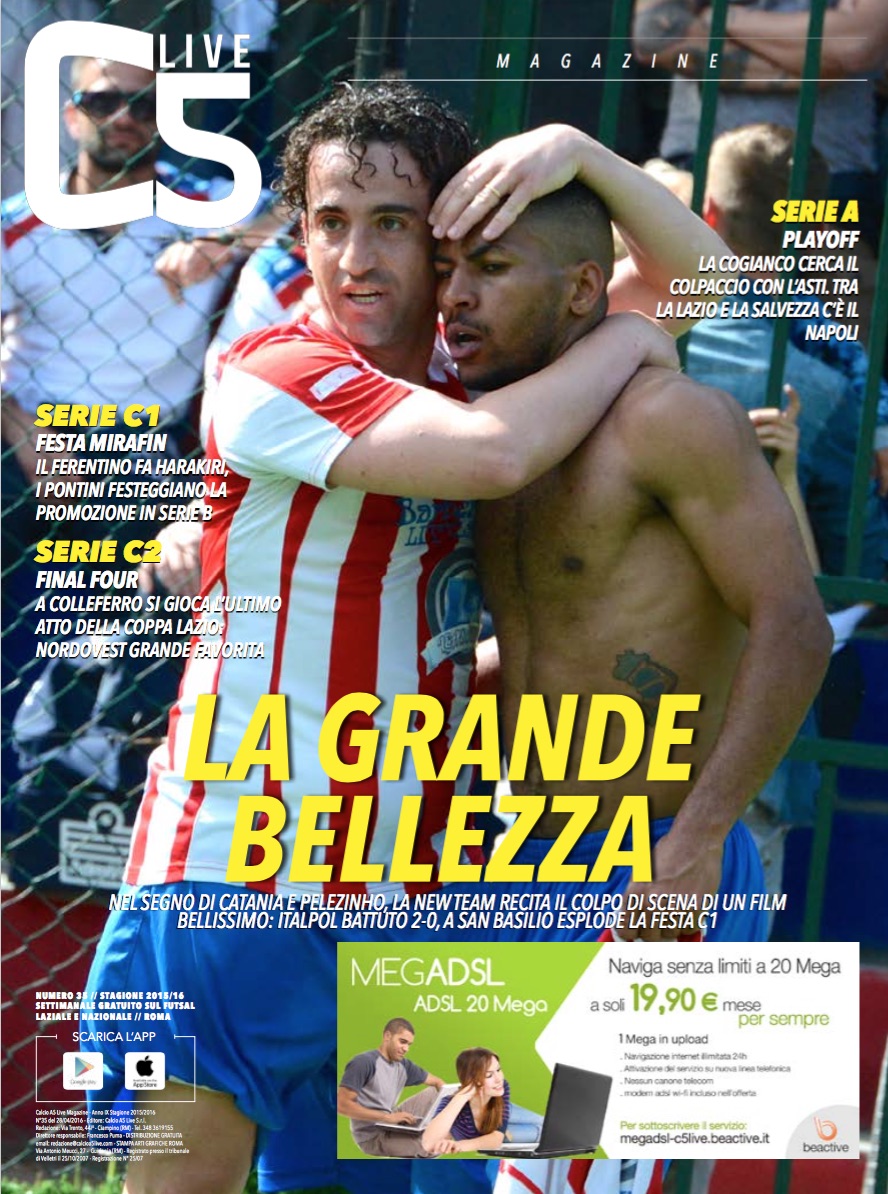 Copertina maschile numero: 35, anno: 2015
