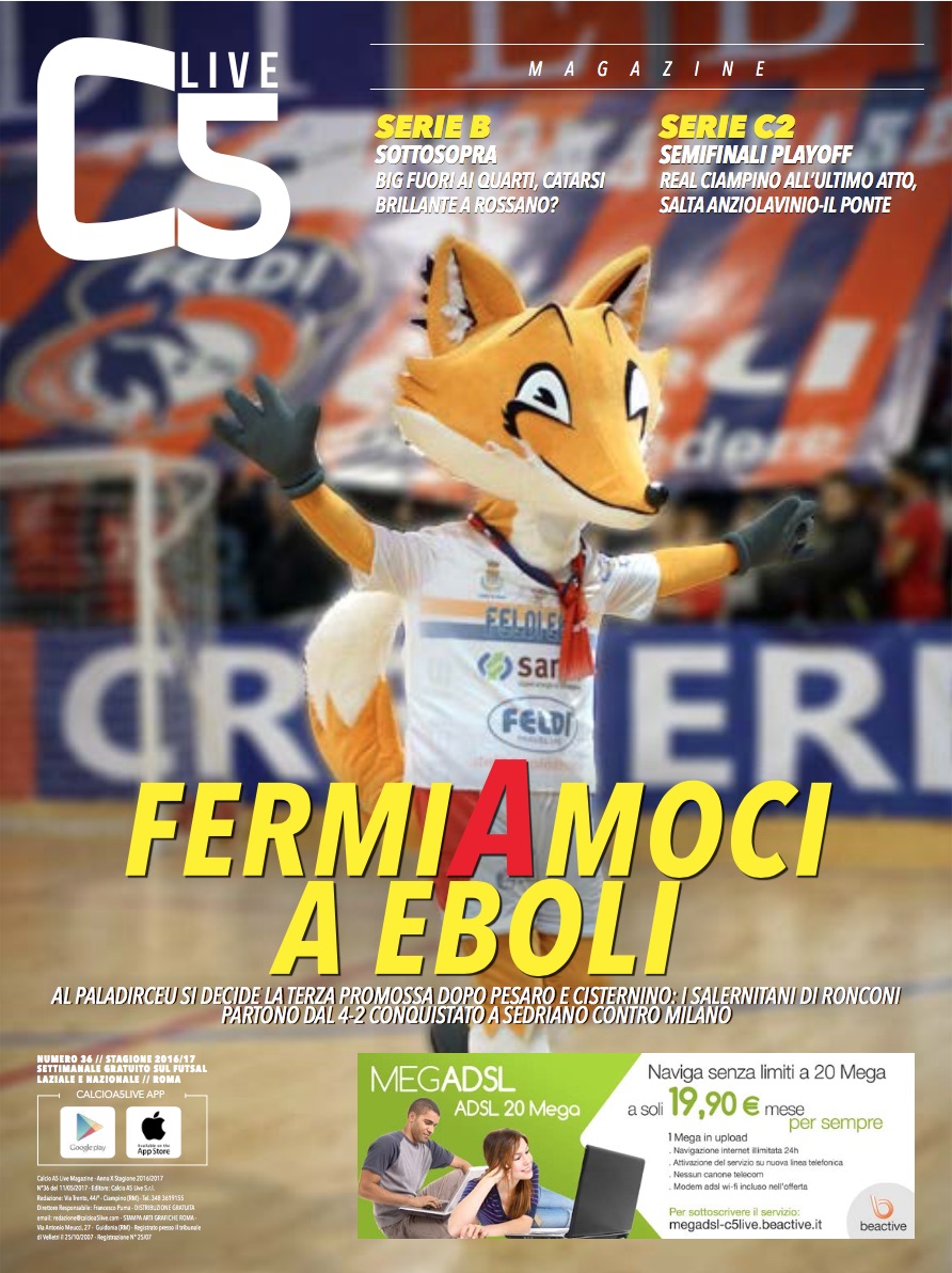Copertina maschile numero: 36, anno: 2016
