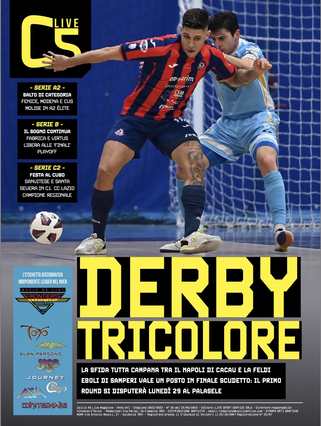 Copertina maschile numero: 36, anno: 2022