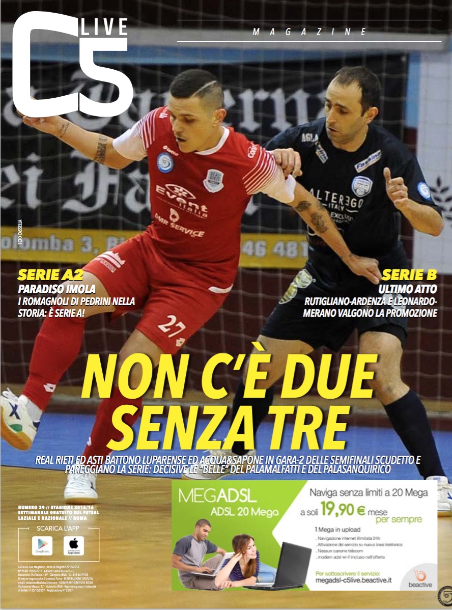 Copertina maschile numero: 39, anno: 2015