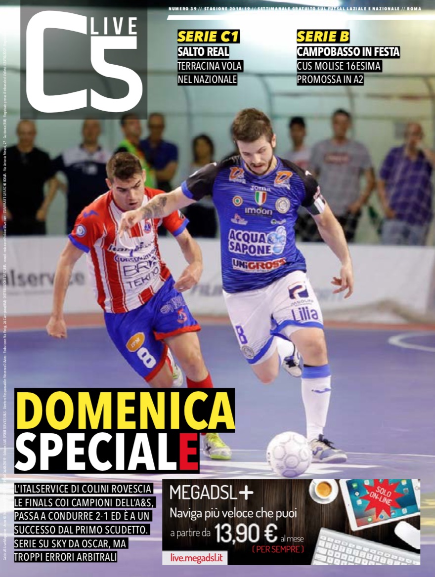 Copertina maschile numero: 39, anno: 2018